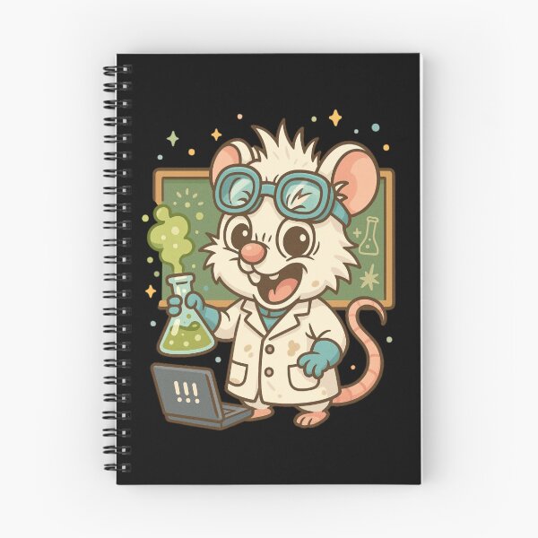Item preview, Cute and funny lab rat designed and sold by DamioPolArt.