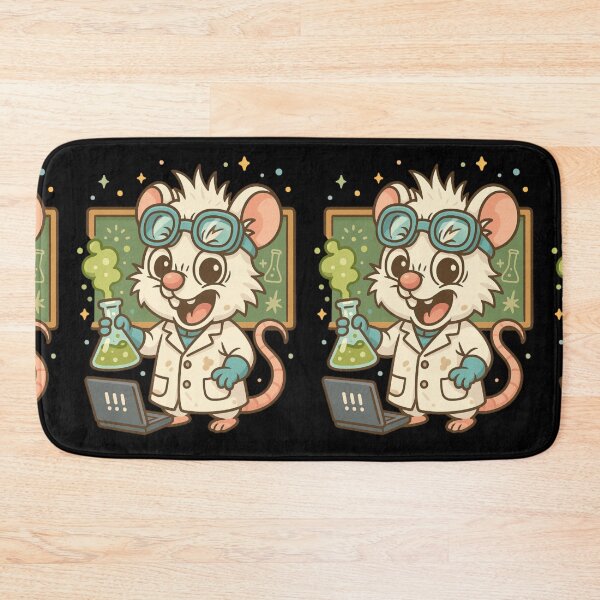 Item preview, Cute and funny lab rat designed and sold by DamioPolArt.
