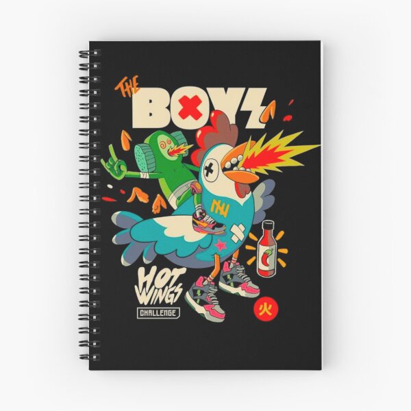 Item preview, Spicy Showdown: The Boyz Hot Wings Challenge designed and sold by Ronny-Owiso.