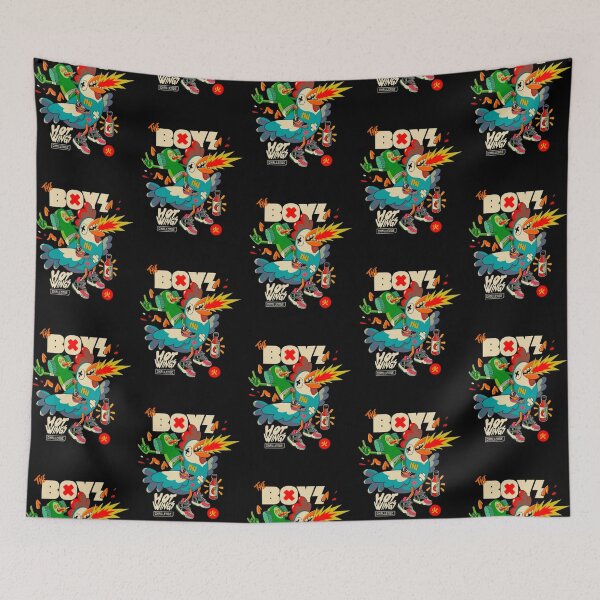 Item preview, Spicy Showdown: The Boyz Hot Wings Challenge designed and sold by Ronny-Owiso.