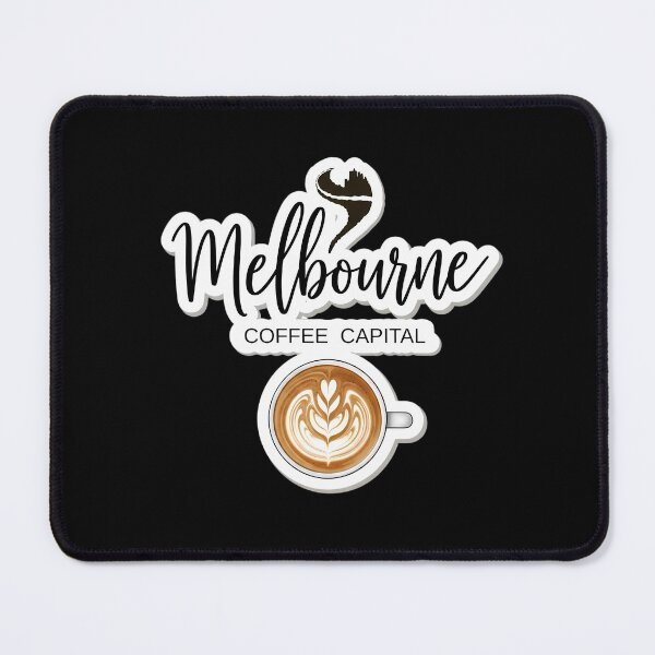 Item preview, Melbourne, The Coffee Capital: A Minimalist & Trendy Design designed and sold by Digital Dreams Arts.