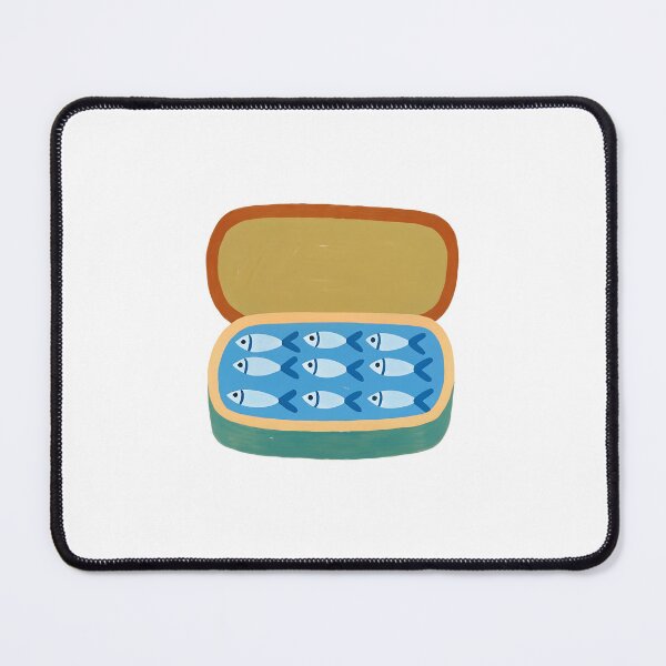 Item preview, Sardines in a Tin – Cute & Crunchy Comfortcore Art designed and sold by Hey Potato.