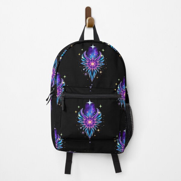 Item preview, Magenta Star Cosmic Phoenix – Vibrant Galactic Wings designed and sold by panango.