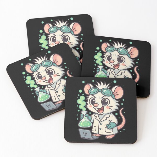 Item preview, Lab rat - funny animal designed and sold by DamioPolArt.
