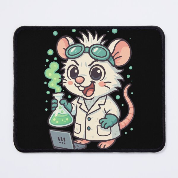 Item preview, Lab rat - funny animal designed and sold by DamioPolArt.