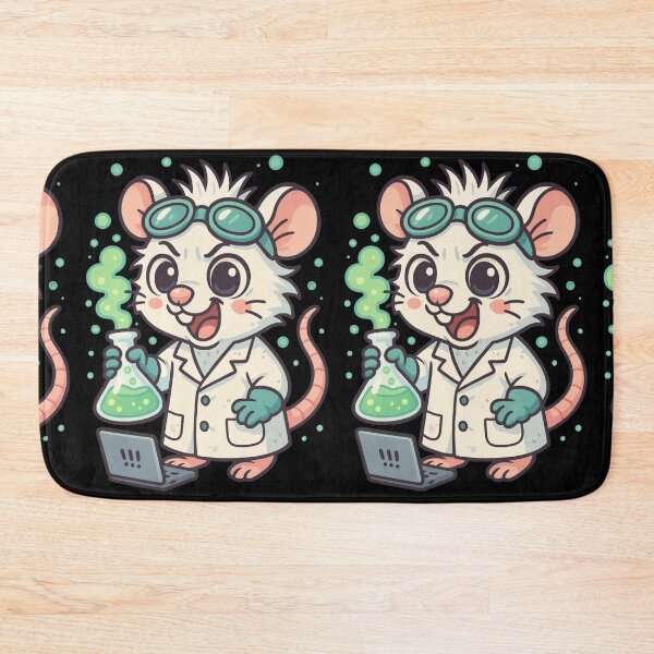 Item preview, Lab rat - funny animal designed and sold by DamioPolArt.