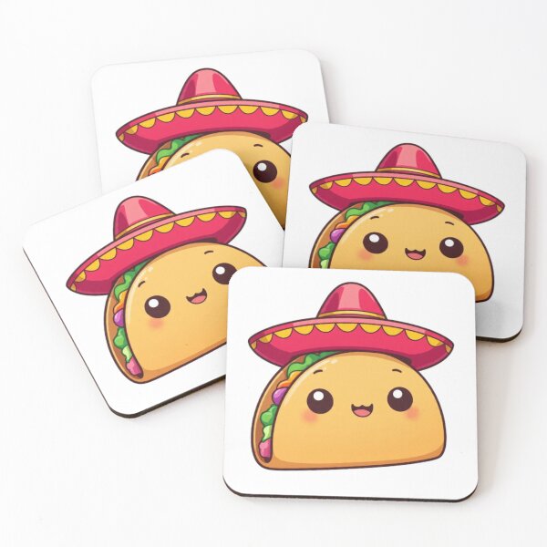 Item preview, Taco with a hat designed and sold by JonysCreativeDesigns.