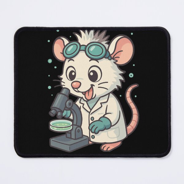 Item preview, Lab rat - funny animal and scientist designed and sold by DamioPolArt.