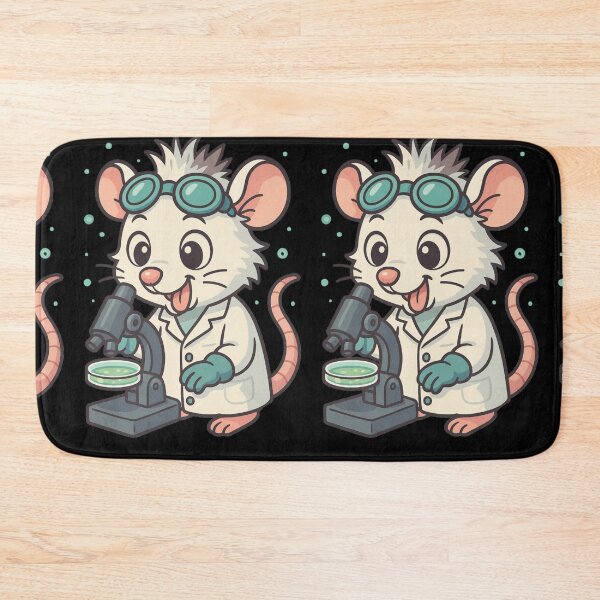 Item preview, Lab rat - funny animal and scientist designed and sold by DamioPolArt.