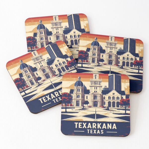 Item preview, Texarkana Texas USA Vintage Travel Tourism  designed and sold by TravelersGems.