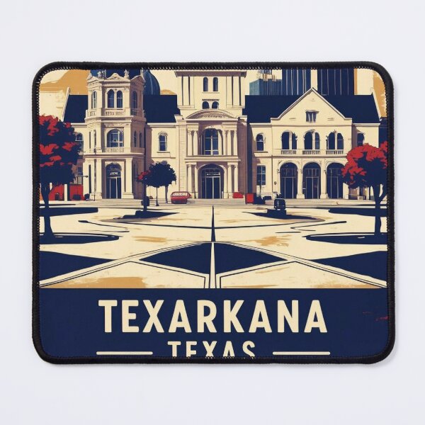 Item preview, Texarkana Texas USA Vintage Travel Tourism designed and sold by TravelersGems.