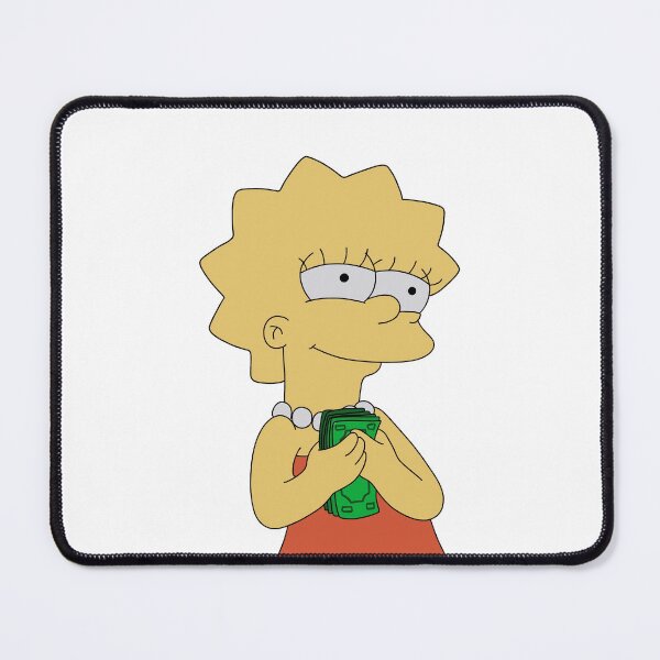 Item preview, Lisa Simpson with her Money designed and sold by WillowTreeArt.