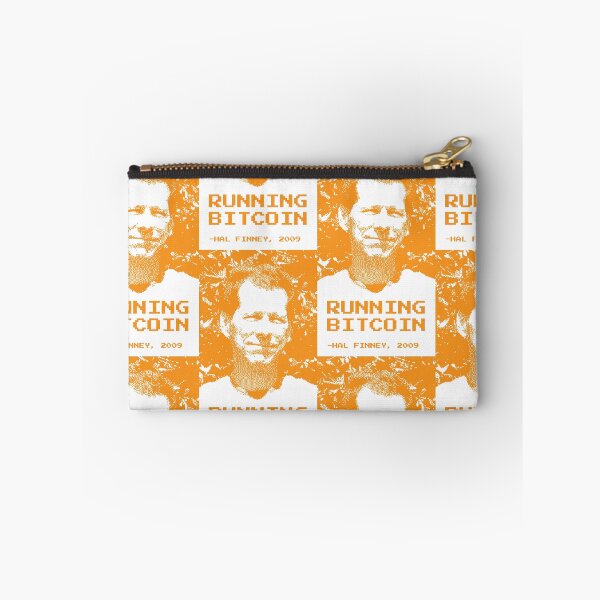 Item preview, Hal Finney Running Bitcoin Computer Pixel Quote designed and sold by CyberRex.