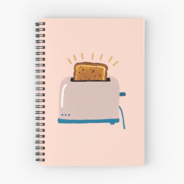 Item preview, Poppin’ Toast – Cheeky Toaster Art in Cozy Colors designed and sold by Hey Potato.