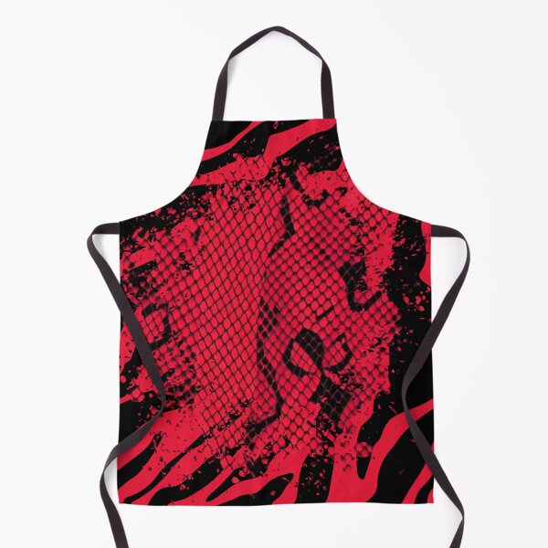 Item preview, Bold Red Snakeskin Zebra Stripes designed and sold by VonsKraftCorner.