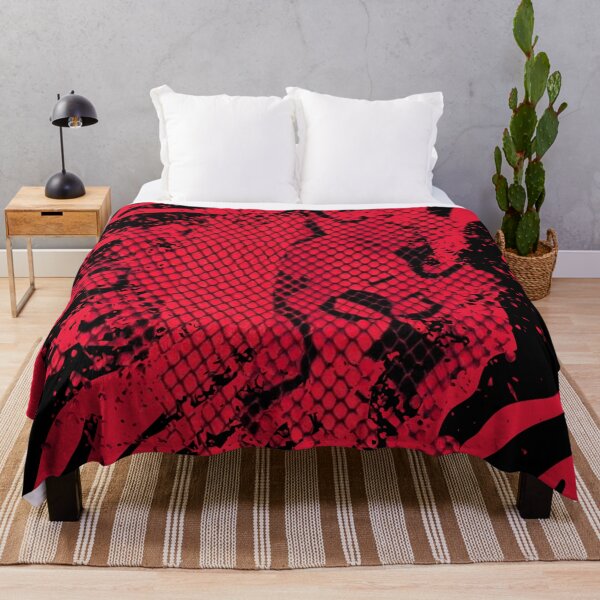 Item preview, Bold Red Snakeskin Zebra Stripes designed and sold by VonsKraftCorner.
