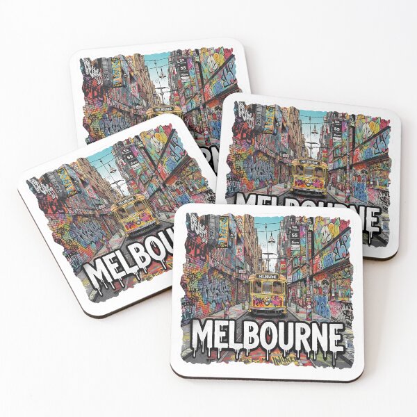 Item preview, The Soul of the City: An Edgy Melbourne Street Art Illustration designed and sold by Digital Dreams Arts.