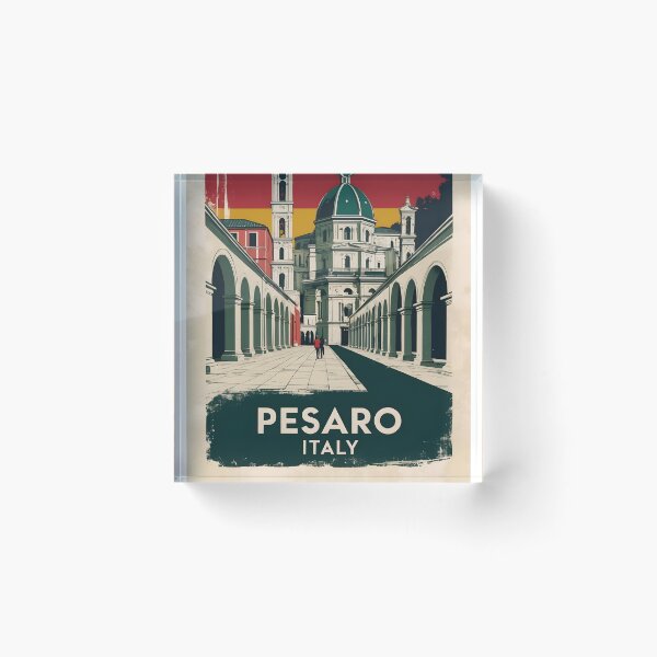 Item preview, Pesaro Italy Vintage Travel Tourism designed and sold by TravelersGems.