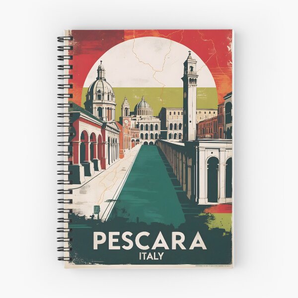 Item preview, Pescara Italy Vintage Travel Tourism designed and sold by TravelersGems.