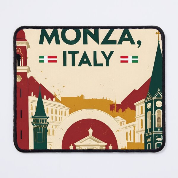 Item preview, Monza Italy Vintage Travel Tourism designed and sold by TravelersGems.