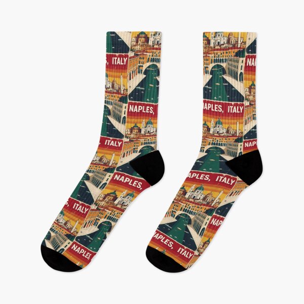 Item preview, Naples Italy Vintage Travel Tourism designed and sold by TravelersGems.