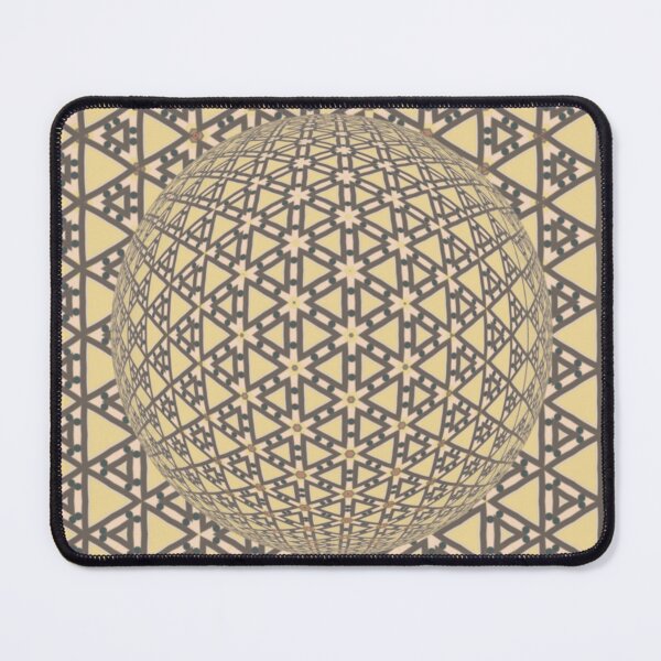 Item preview, Yellow Orbit Feature Art by Jenny Meehan designed and sold by Jenny Meehan Art Prints and Patterns .