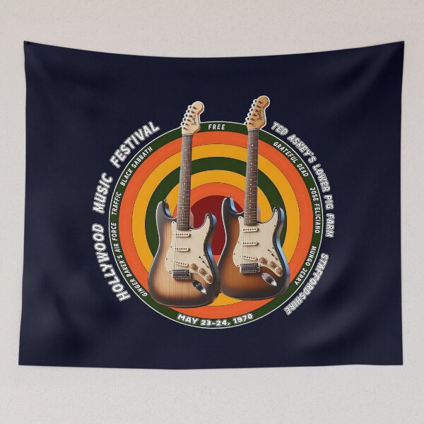 Item preview, Hollywood Music Fest '70 designed and sold by Nomadic Spirit Studios.