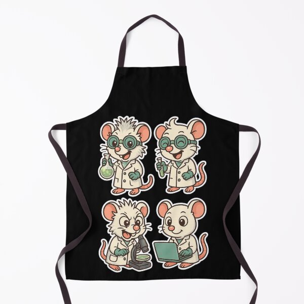 Item preview, Lab rat - rat scientists in lab coats designed and sold by DamioPolArt.