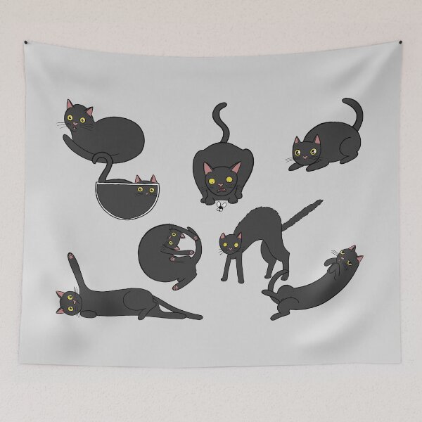 Item preview, Black Cats designed and sold by Naikiria.