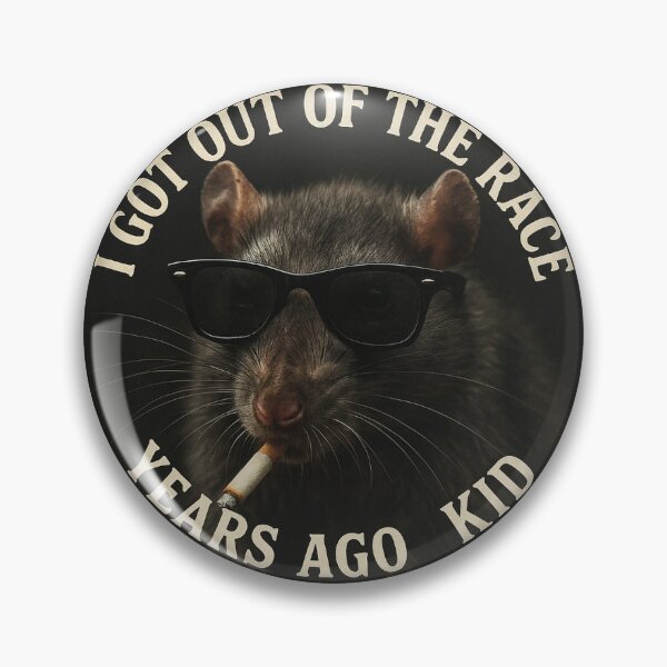 Item preview, I got out of the race years ago kid rat  designed and sold by Squish The Bug .