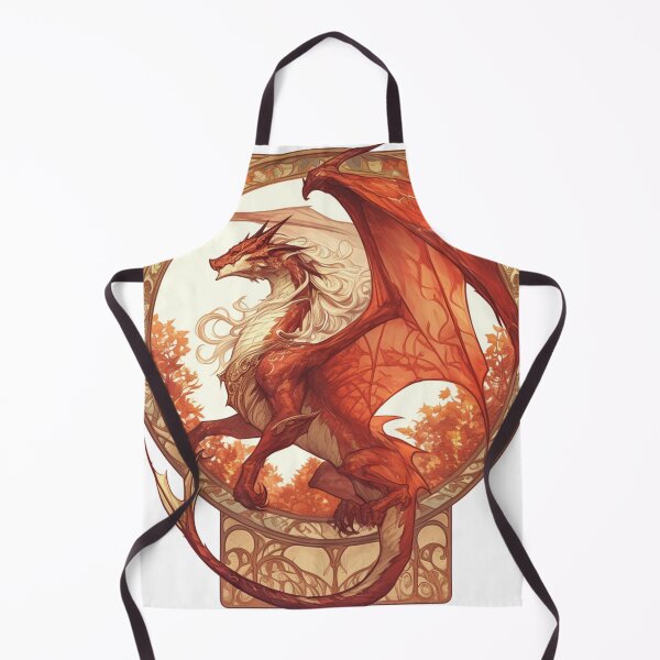 Item preview, Art nouveau Dragon designed and sold by MendaciousMina.