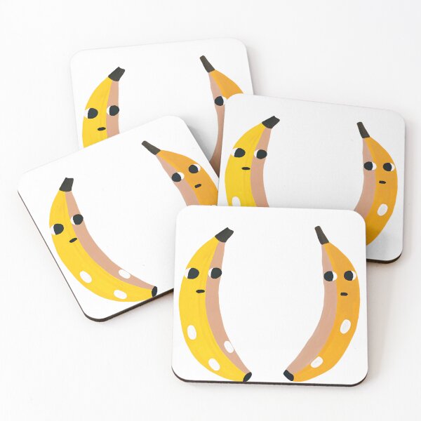 Item preview, Banana Drama – Slightly Concerned Fruit Duo designed and sold by Hey Potato.