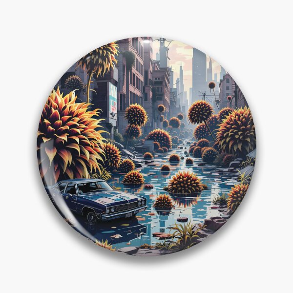 Item preview, When Weeds Invaded the Abandoned Town designed and sold by Marcu Ioachim.