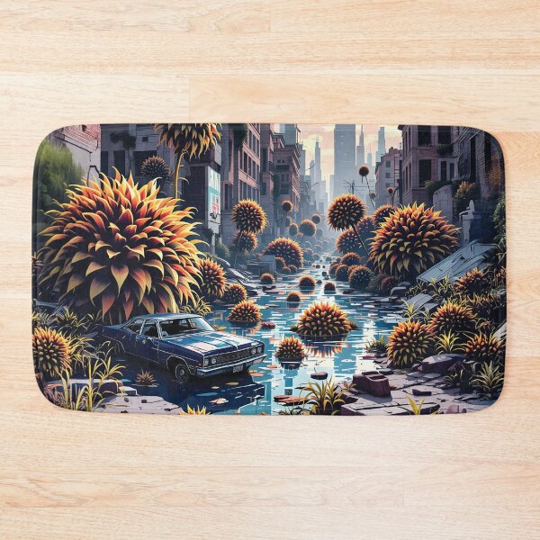 Item preview, When Weeds Invaded the Abandoned Town designed and sold by Marcu Ioachim.