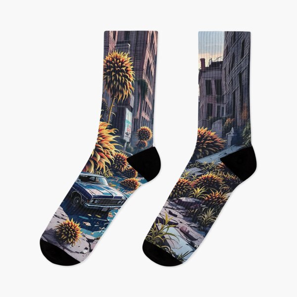 Item preview, When Weeds Invaded the Abandoned Town designed and sold by Marcu Ioachim.