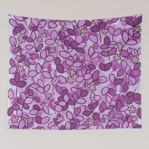 Item preview, Purple Whimsy Thicket designed and sold by LyssasMindArt.