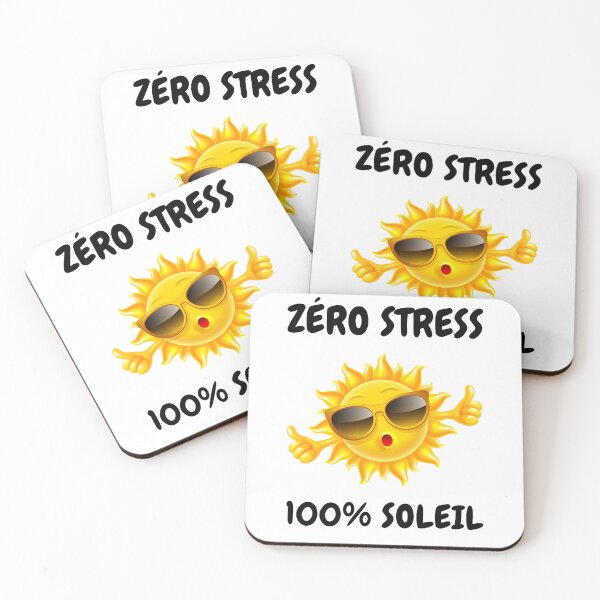 Item preview, ZÉRO STRESS 100% SOLEIL designed and sold by Instants Design.