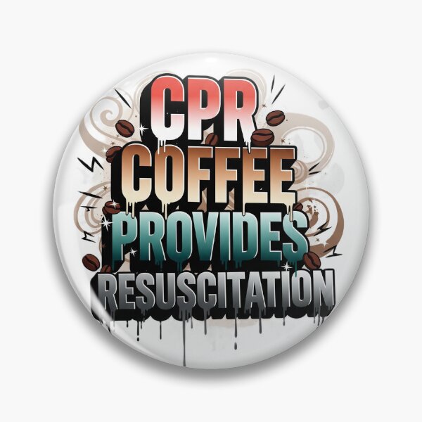 Aperçu de l'œuvre LE CAFÉ CPR OFFRE UNE RÉANIMATION créée et vendue par RAFTECHORG.
