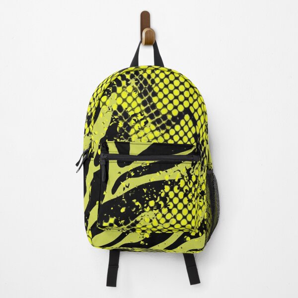 Item preview, Bold Lemongrass Snakeskin Zebra Stripes designed and sold by VonsKraftCorner.