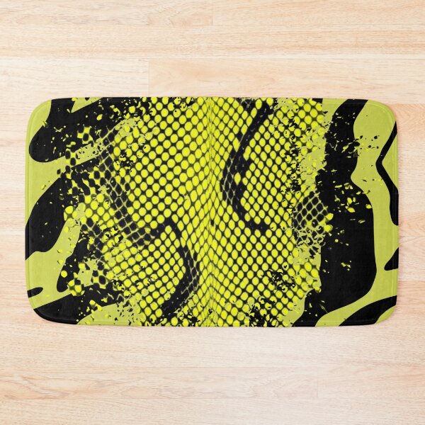 Item preview, Bold Lemongrass Snakeskin Zebra Stripes designed and sold by VonsKraftCorner.