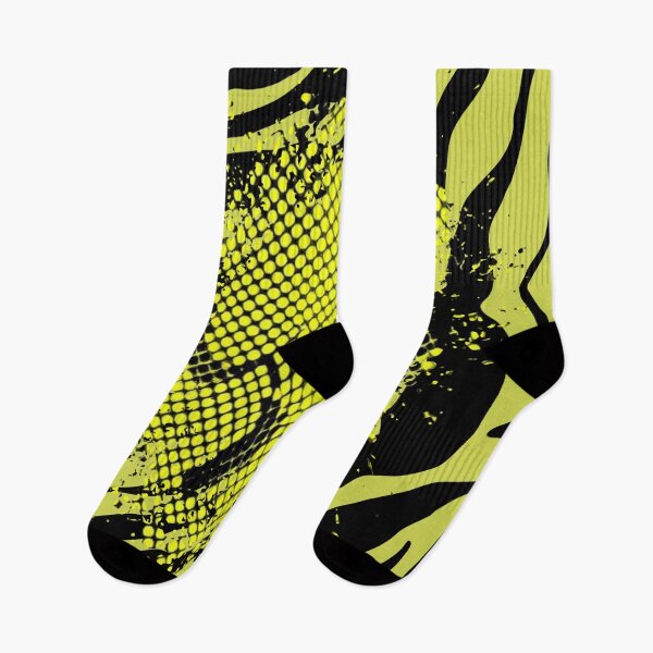 Item preview, Bold Lemongrass Snakeskin Zebra Stripes designed and sold by VonsKraftCorner.