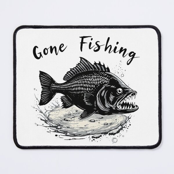 Item preview, Gone Fishing – Monster Catch Edition designed and sold by Moriarty's Digital Visions.