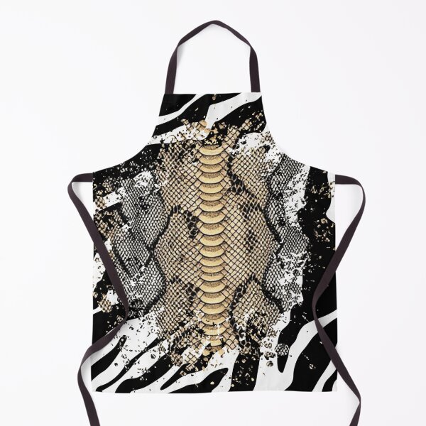Item preview, Bold Neutral Snakeskin Zebra Stripes designed and sold by VonsKraftCorner.