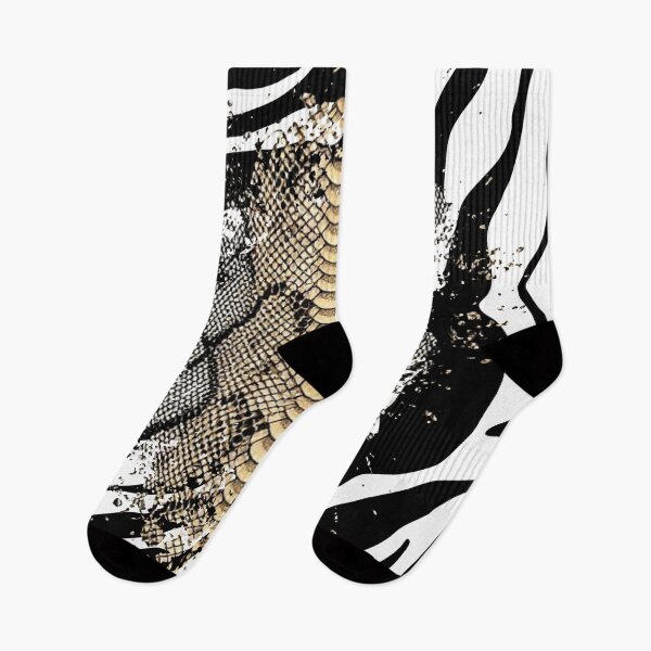 Item preview,  Bold Neutral Snakeskin Zebra Stripes designed and sold by VonsKraftCorner.