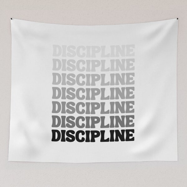 Item preview, Discipline beats motivation. ALWAYS! designed and sold by ByBryteG.