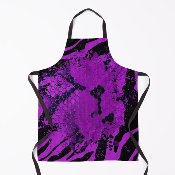 Item preview, Bold Purple Snakeskin Zebra Stripes designed and sold by VonsKraftCorner.