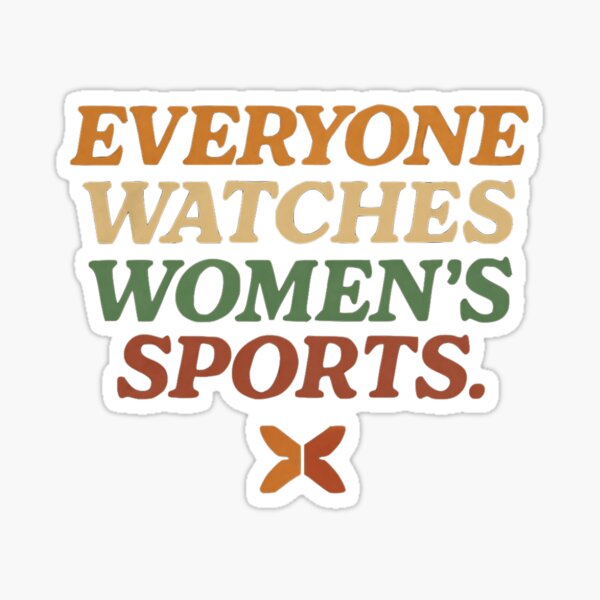 Vista previa del artículo con la obra «Todo el mundo ve deportes femeninos - Baloncesto fútbol mujeres amantes vintage», diseñado y vendido por SkeletonsDanger.