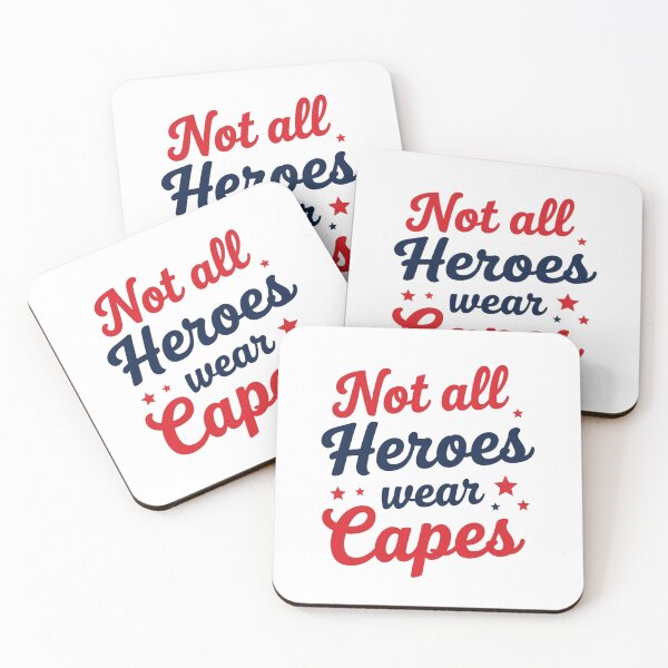 Item preview, Not All Heroes Wear Capes designed and sold by J-CCreations.