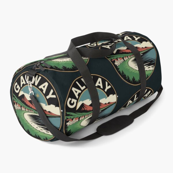 Item preview, Galway Ireland Illustration Travel Art Badge designed and sold by KrisSidDesigns.