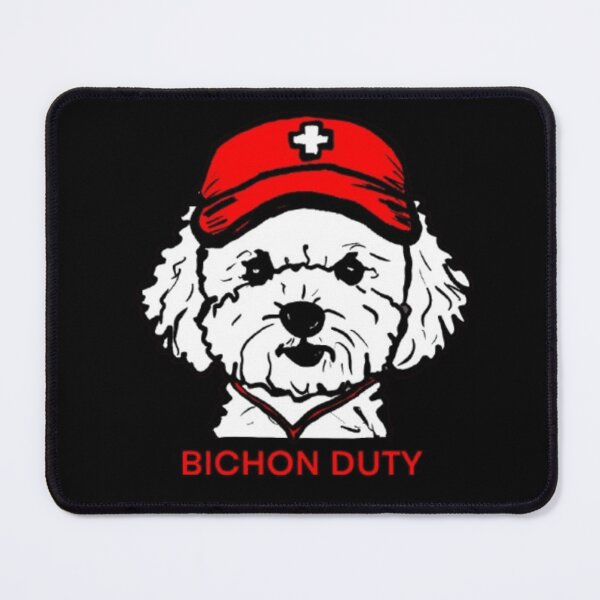 Item preview, Bichon duty lifeguard designed and sold by Kriskrossarts.